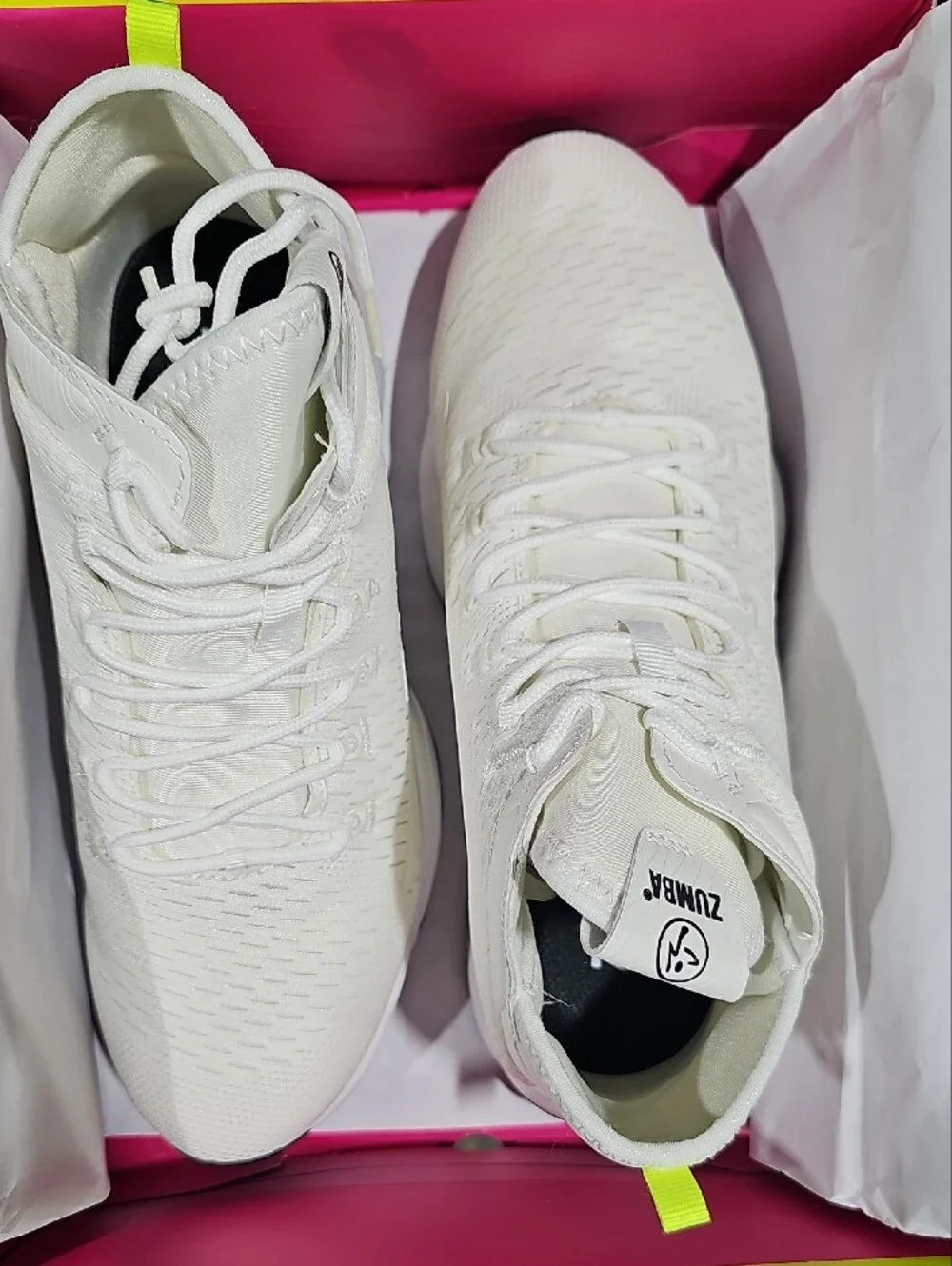 Zumba Air Stomp Funk 2.0- White-10-NEW